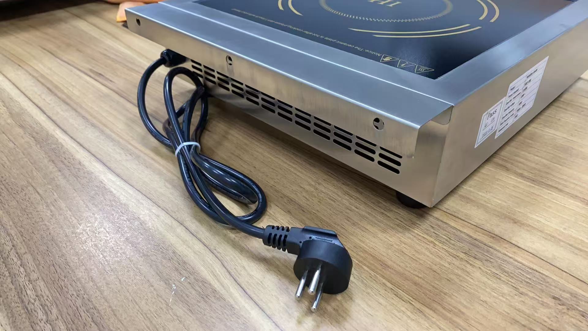 כירת אינדוקציה תעשייתית 3500W חד פאזי – תמונה 3