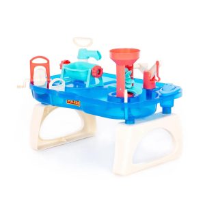 שולחן פעילות מים לילדים בצבע כחול ( 89820)